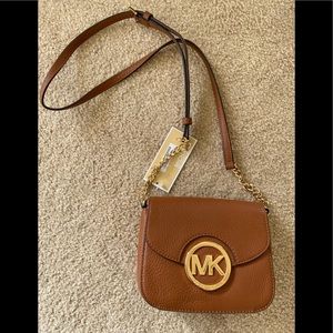 Michael Kors Fulton sml crossbody leather purse